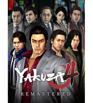 Yakuza 4 Remastered XBOX One Xbox One Key EUROPE